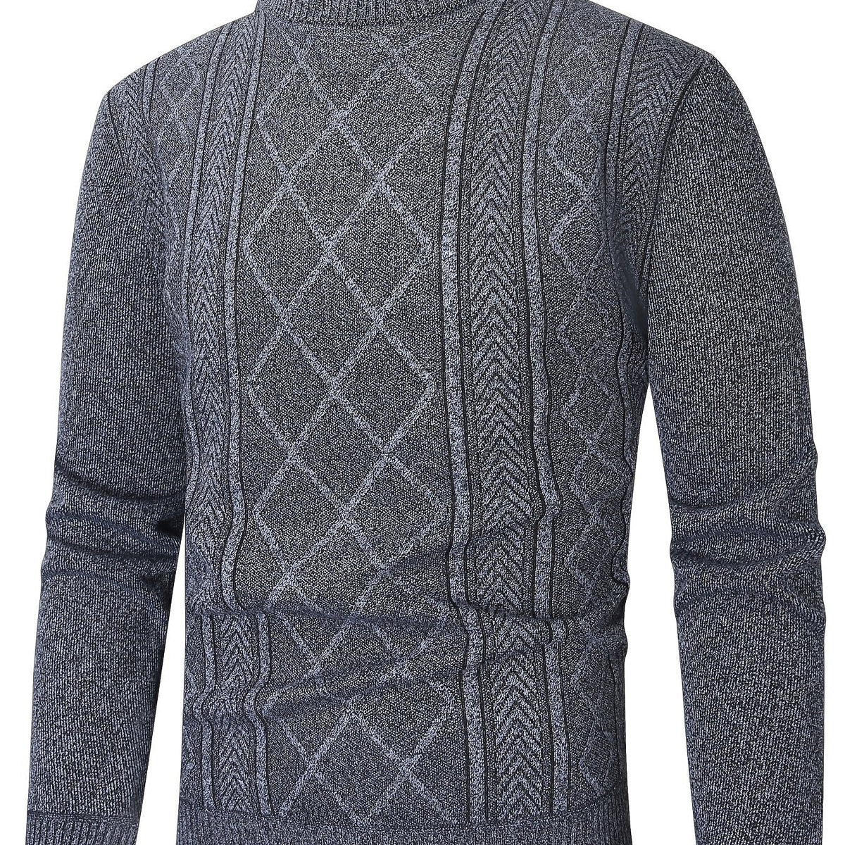 Men's Jacquard Knit Sweater
