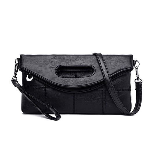 Folding Lady Hand-Grabbing Diagonal Bag