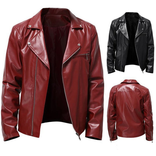 Men's Leather Clothing Trend Spring Jackets