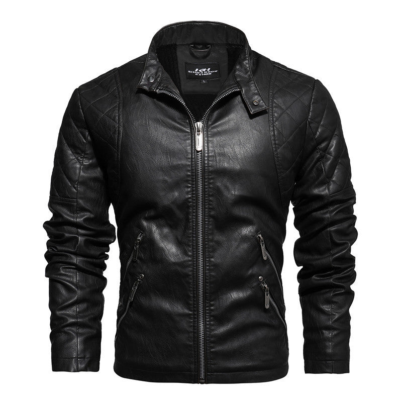 Men's Leather Fashion Trendy Jacket