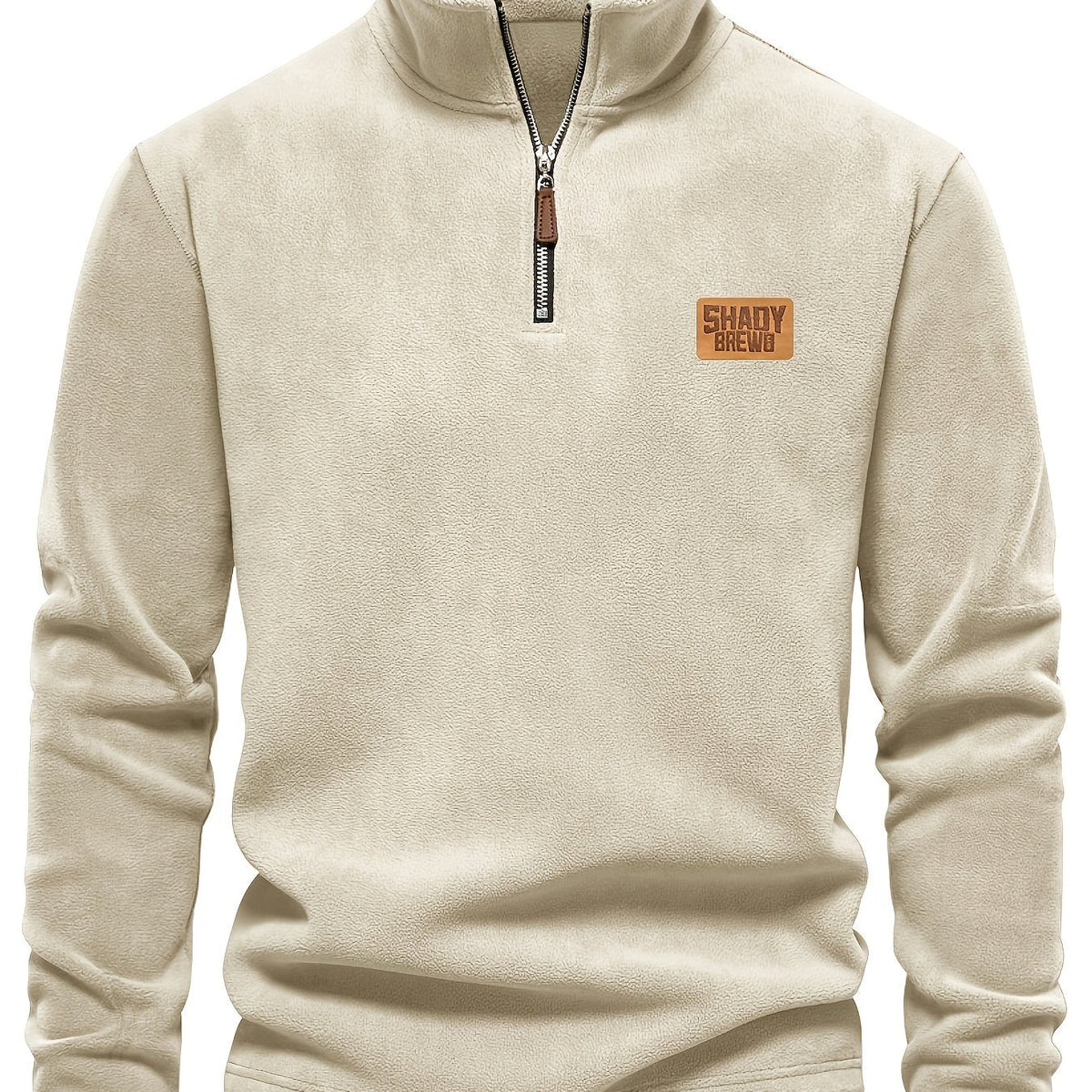 Men's Fleece-Lined Half-Zip Pullover