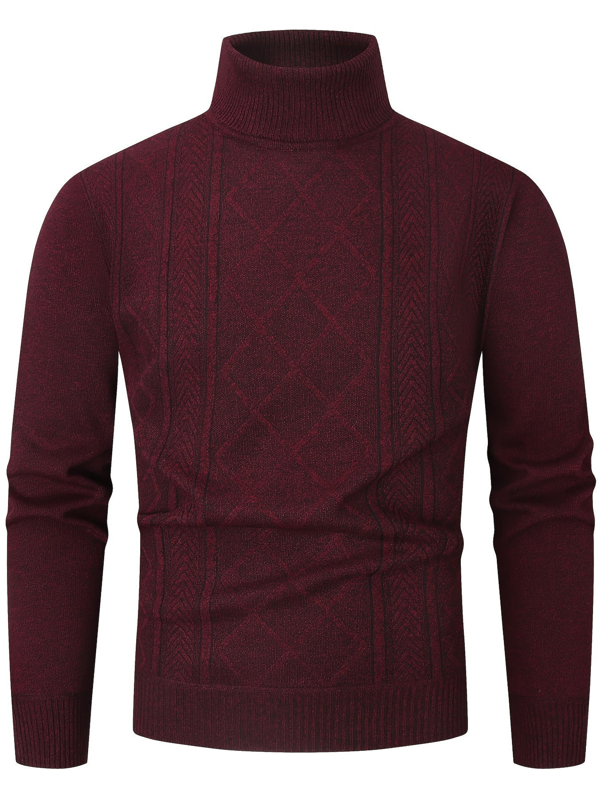 Men's Jacquard Knit Sweater