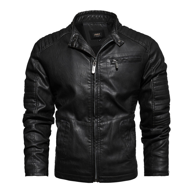 Men's Leather Fashion Trendy Jacket